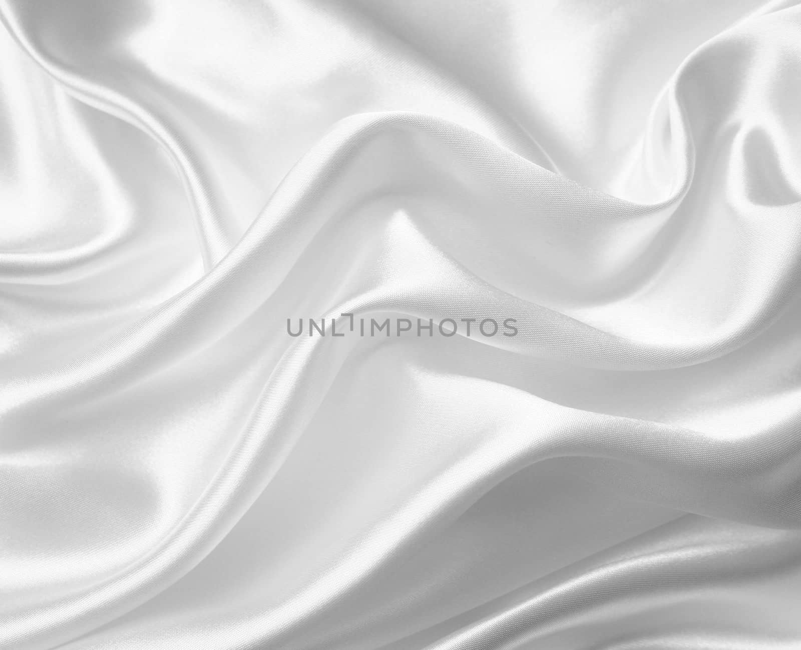 Smooth elegant white silk can use as wedding background 