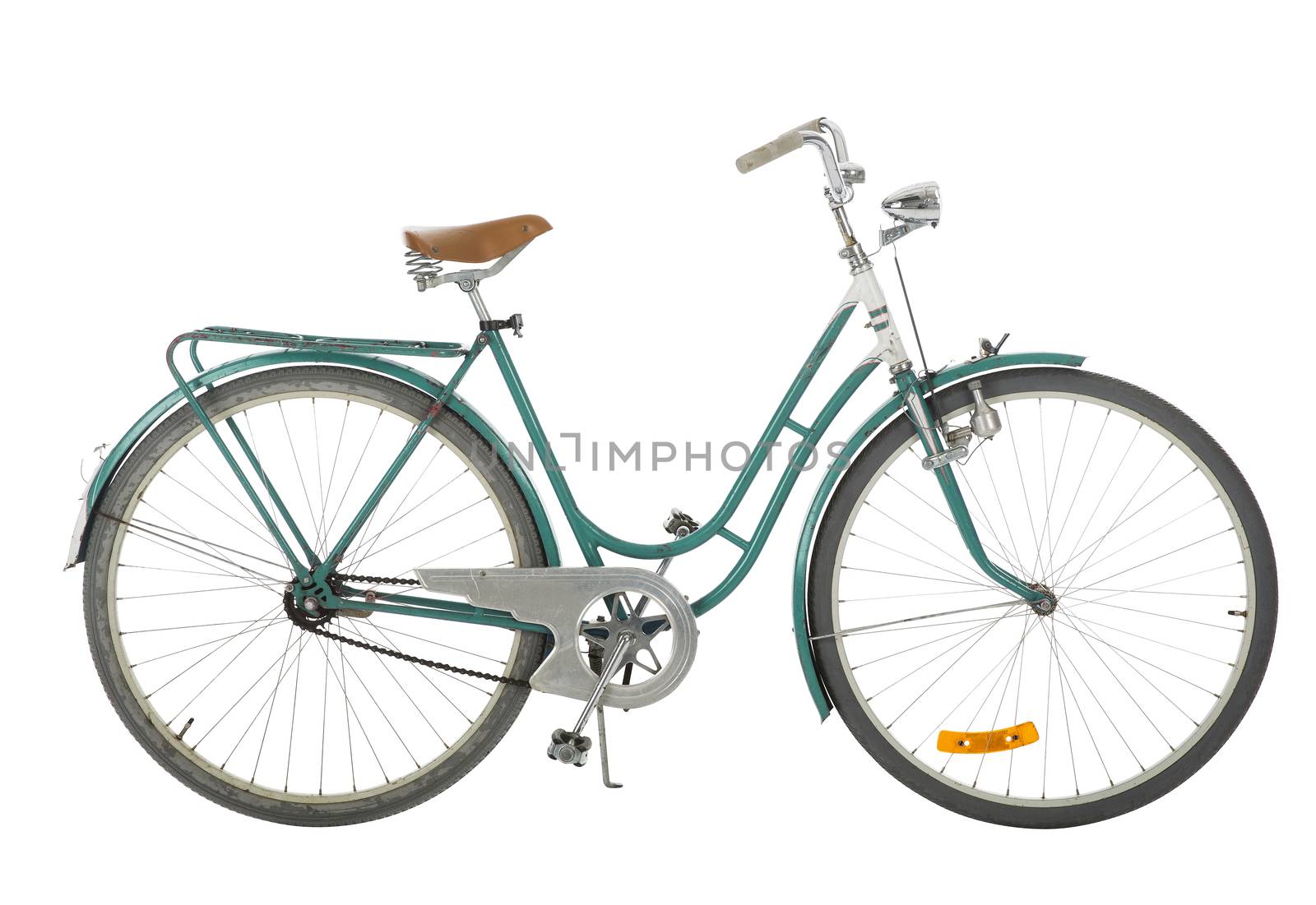 Old fashioned bicycle by gemenacom