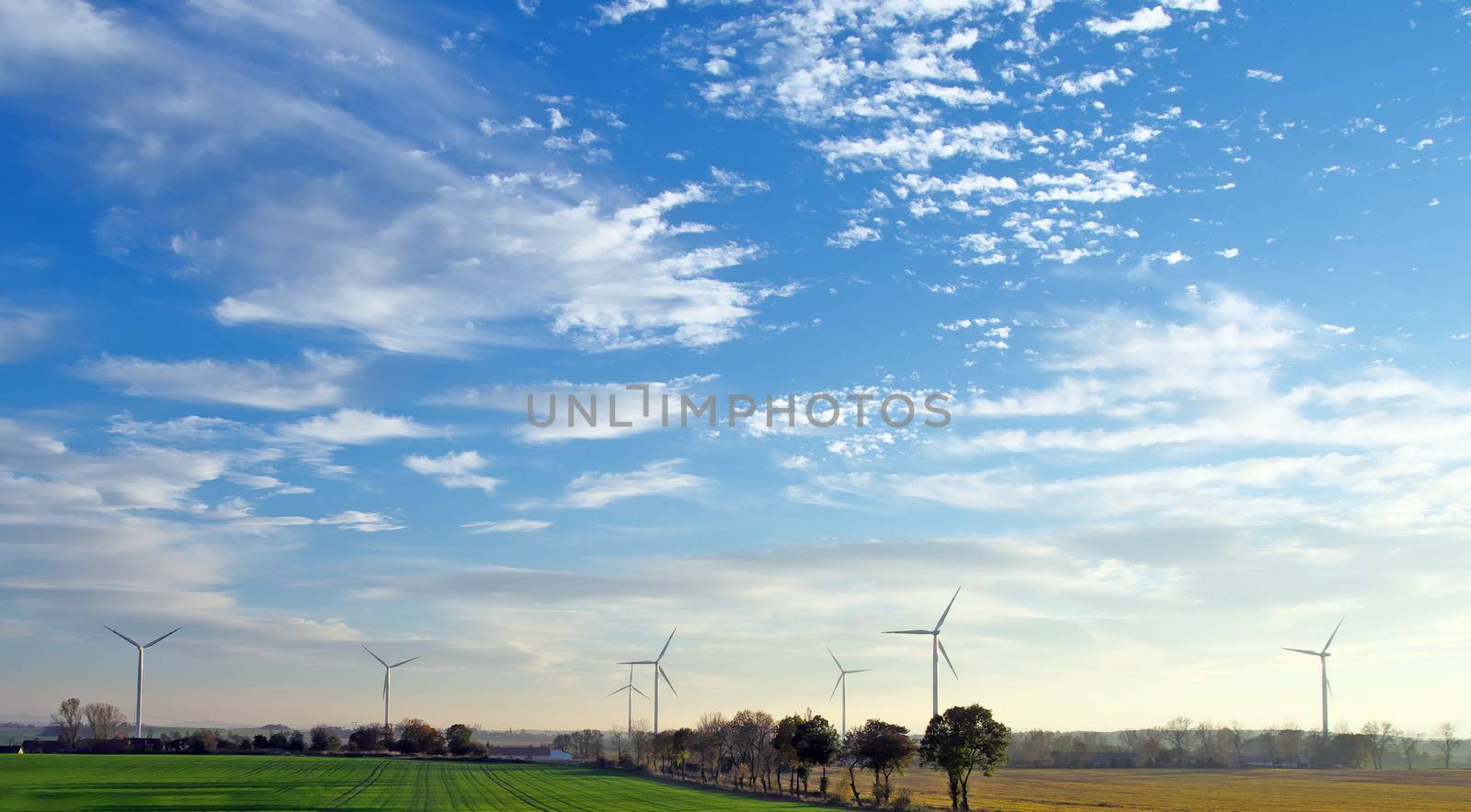 wind mill farm by krzynioo