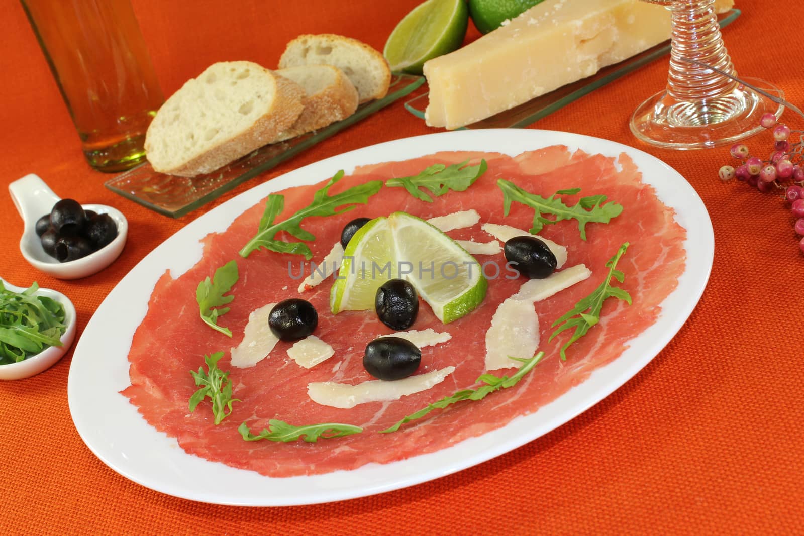 Carpaccio with lime by discovery