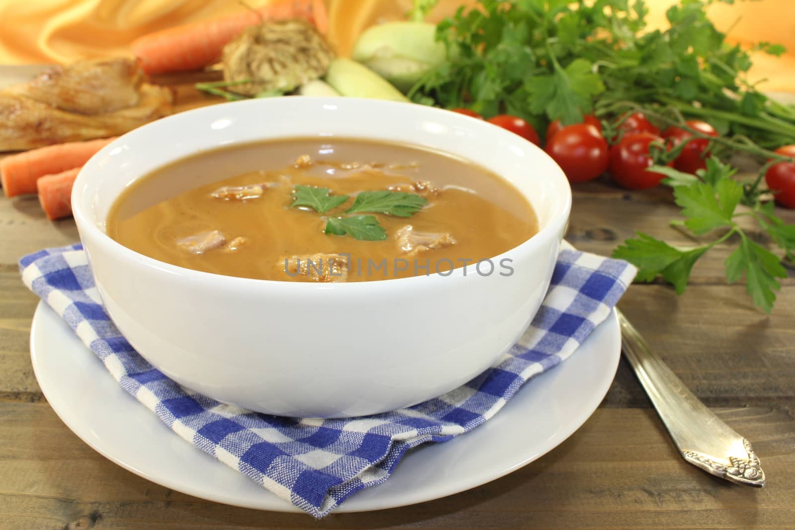 fresh delicious duck soup by discovery