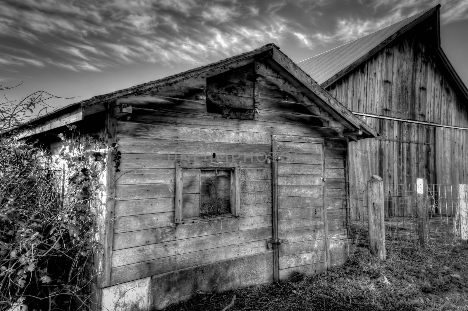 An abandoned barn in Northern California, USA.