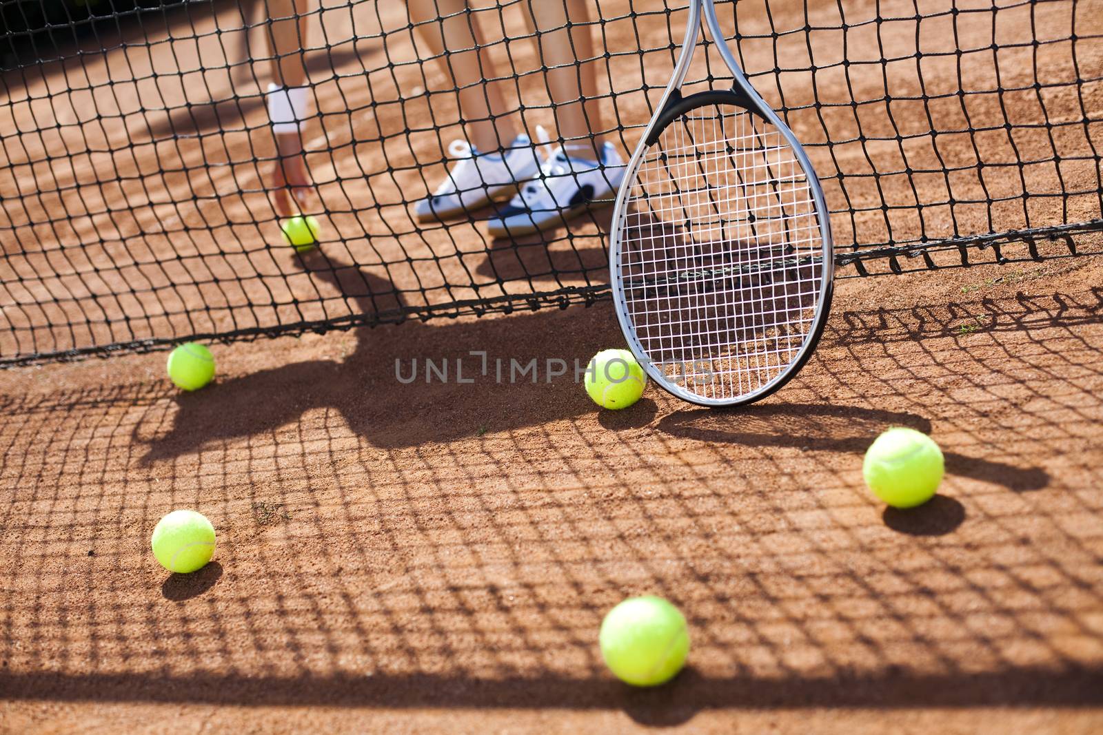 Sport, Tennis racket and balls by JanPietruszka