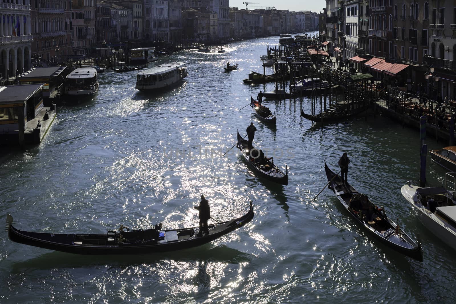 Traffic in Venice by starryeyedfineart