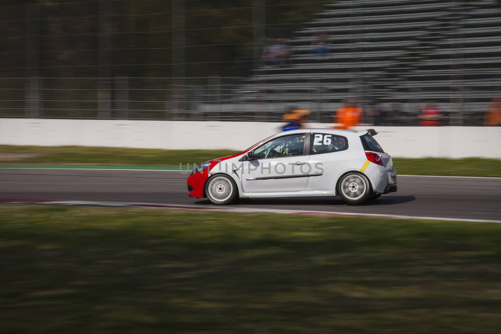 Little racing car by starryeyedfineart