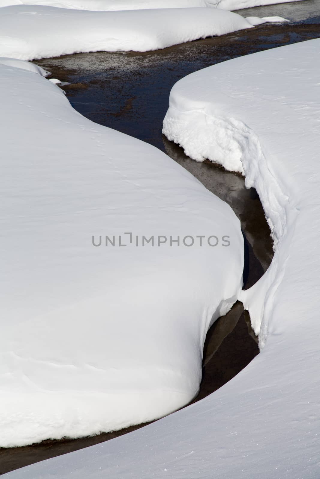 Mountain around the Oz en Oisans Station in the French Alps