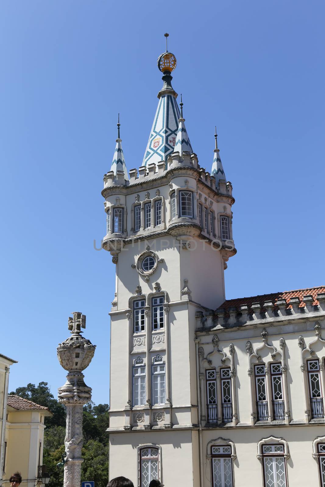The Sintra National Palace in Sintra, Portugal