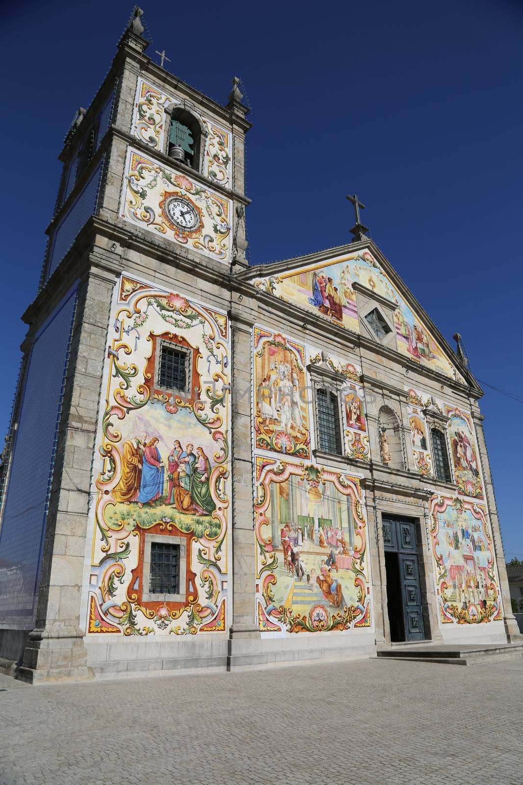 Church Matriz de Valega in Ovar, Aveiro, Portugal