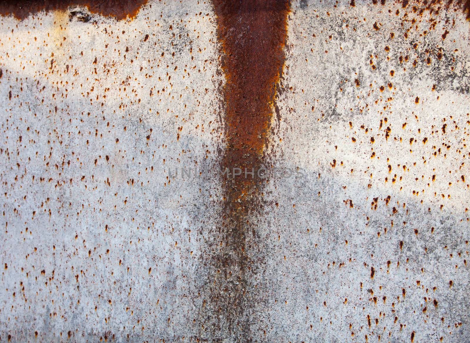 Rusty metal surface with rich and various texture