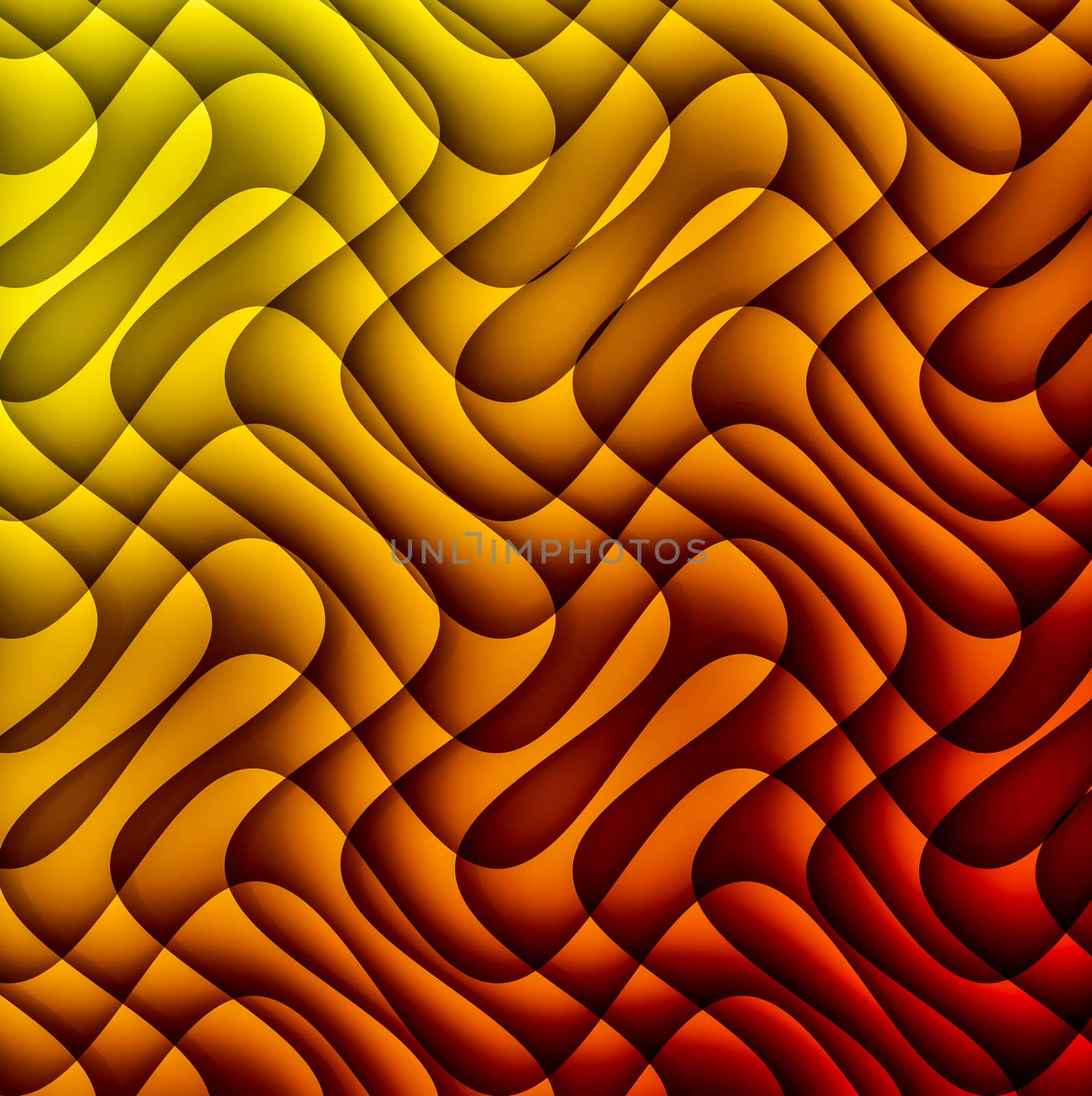 Wavy background in warm colors.