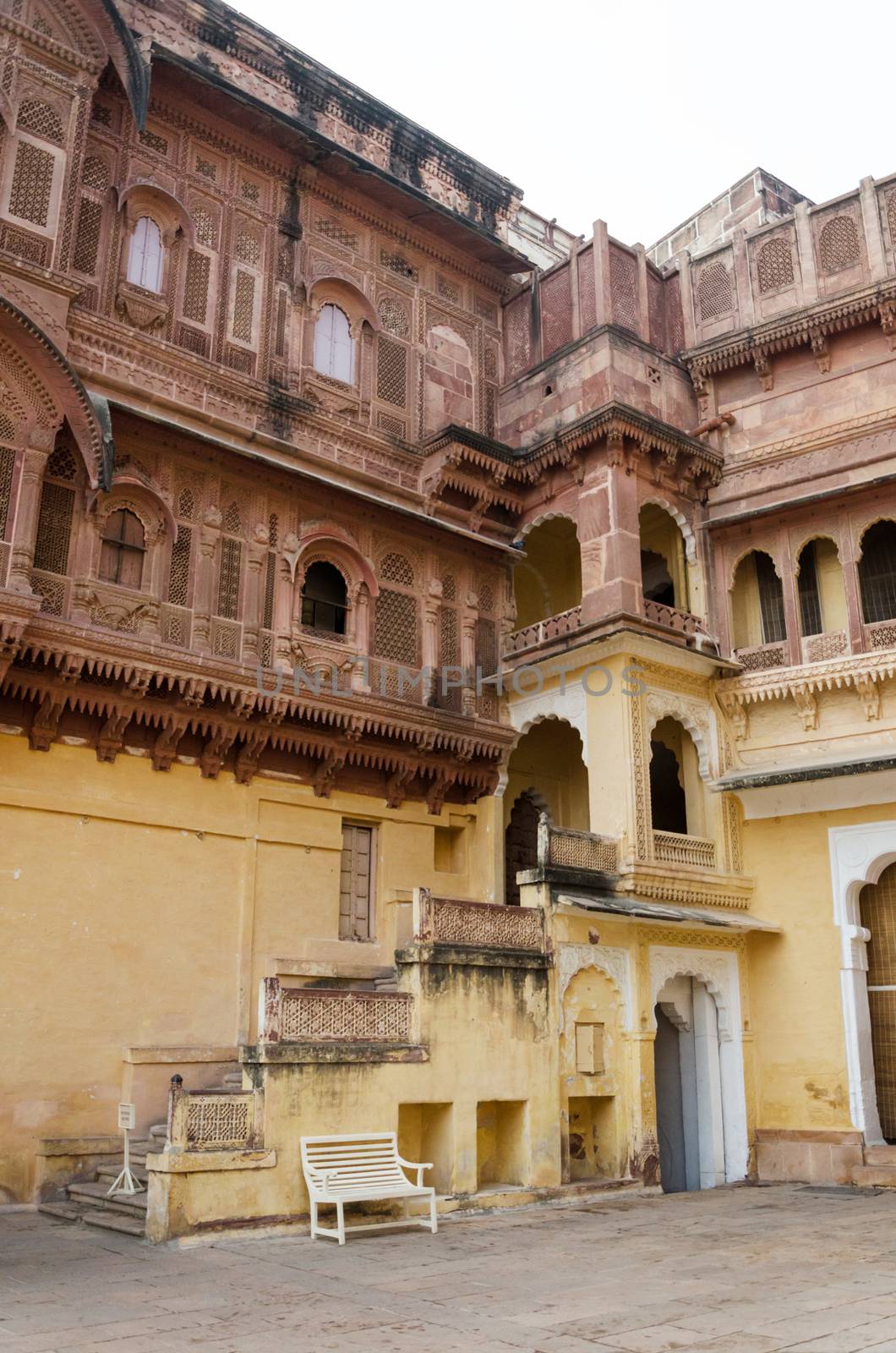 Meherangarh fort in jodhpur, india 