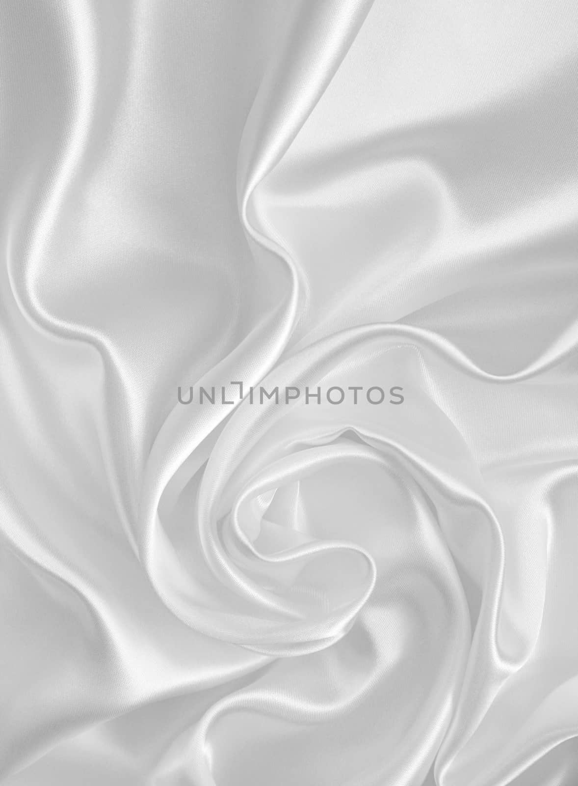 Smooth Elegant White Silk Or Satin As Wedding Background Royalty Free