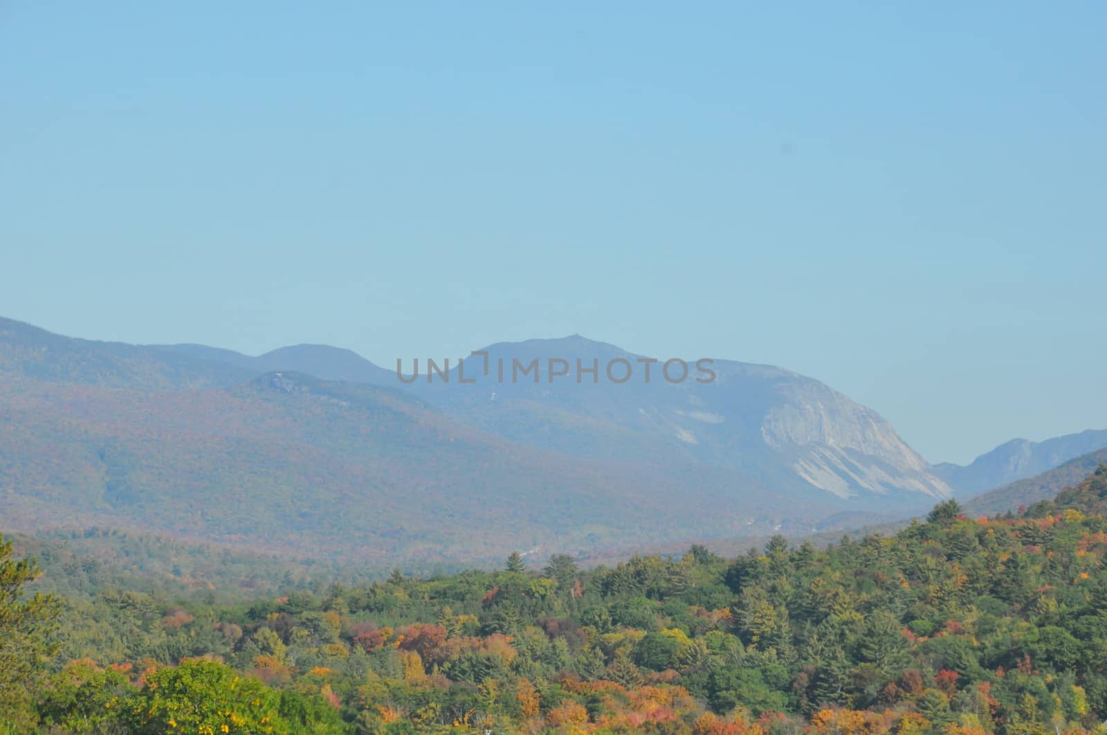 Fall Colors at the White Mountain National Forest in New Hampshire