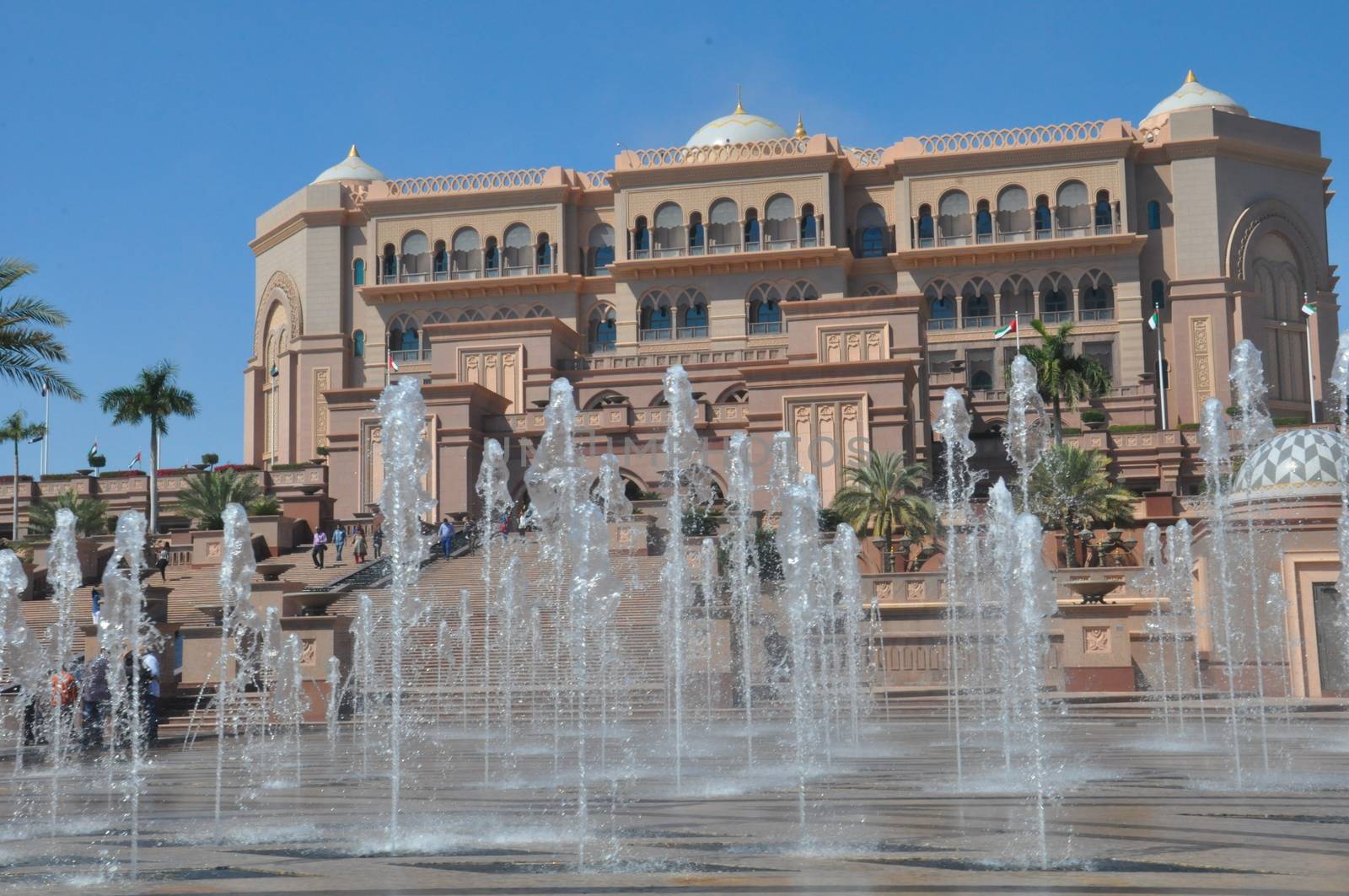 Emirates Palace Hotel in Abu Dhabi, UAE by sainaniritu