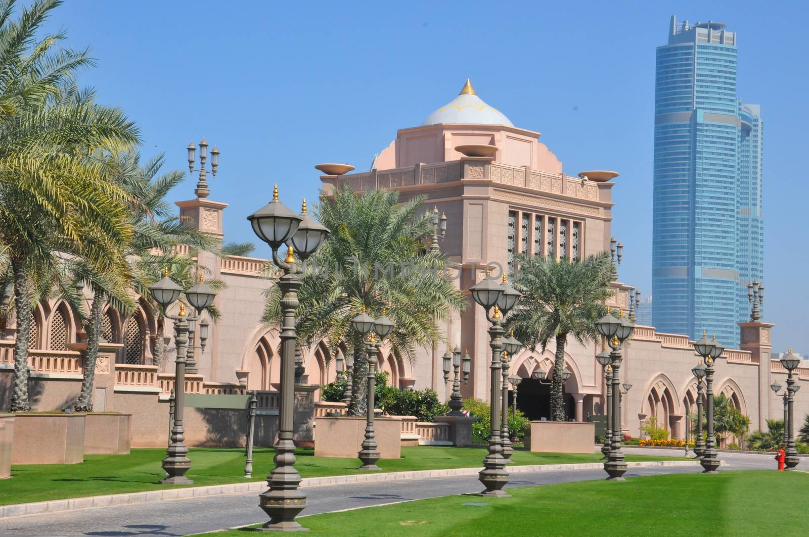 Emirates Palace Hotel in Abu Dhabi, UAE by sainaniritu