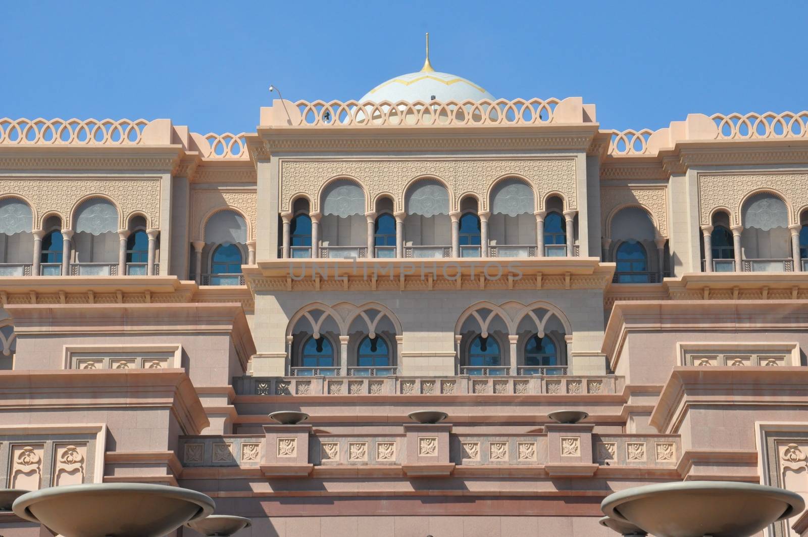 Emirates Palace Hotel in Abu Dhabi, UAE by sainaniritu