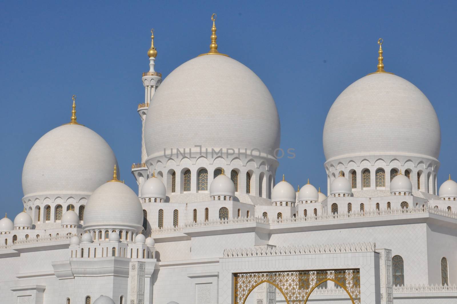 Sheikh Zayed Grand Mosque in Abu Dhabi, UAE by sainaniritu