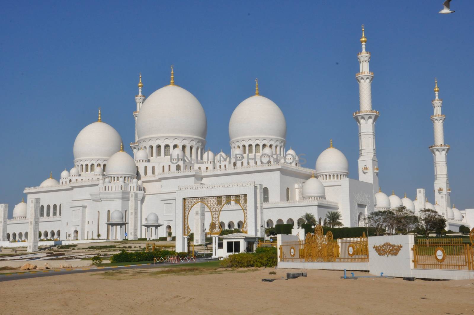 Sheikh Zayed Grand Mosque in Abu Dhabi, UAE by sainaniritu