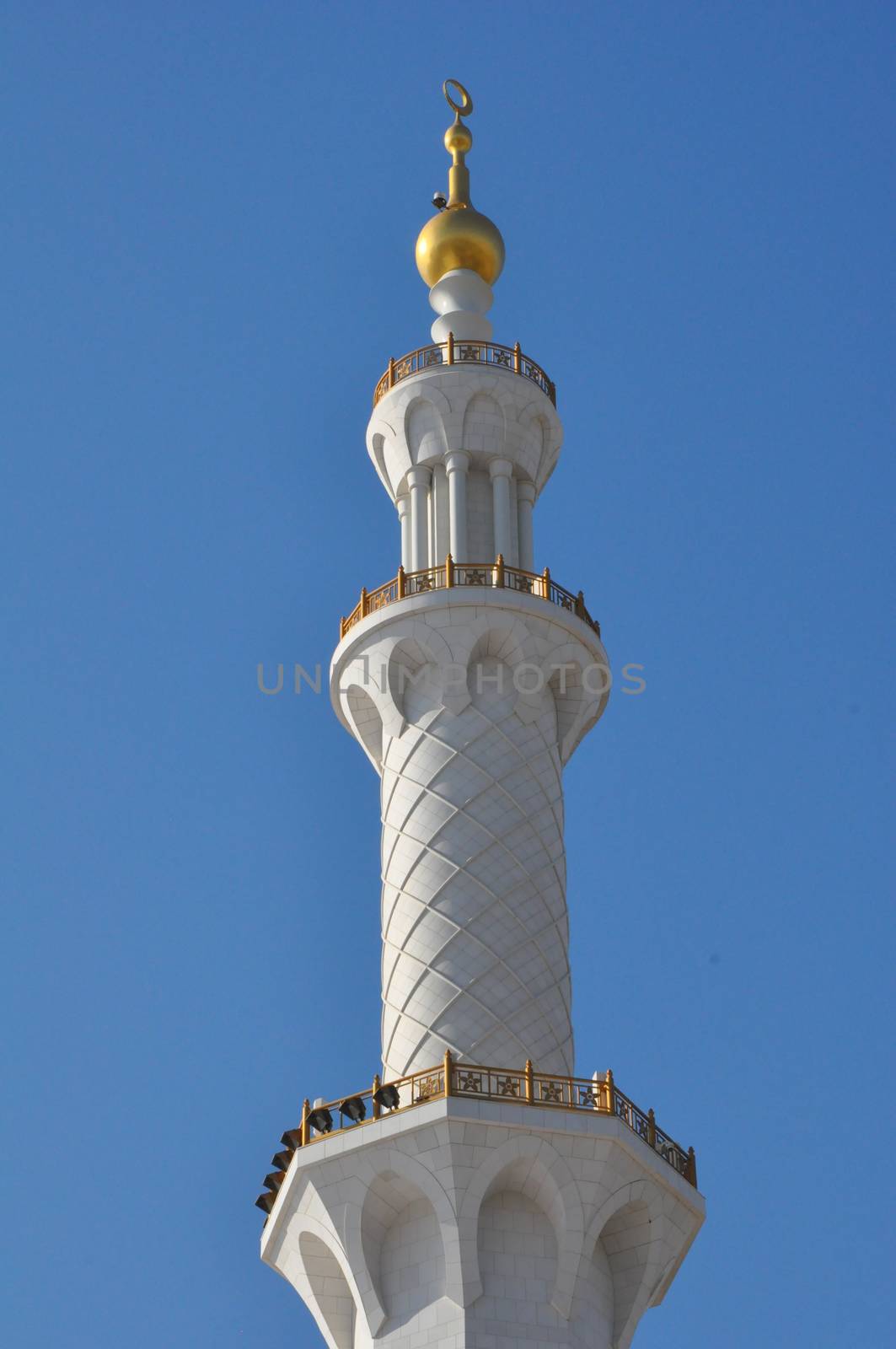 Sheikh Zayed Grand Mosque in Abu Dhabi, UAE