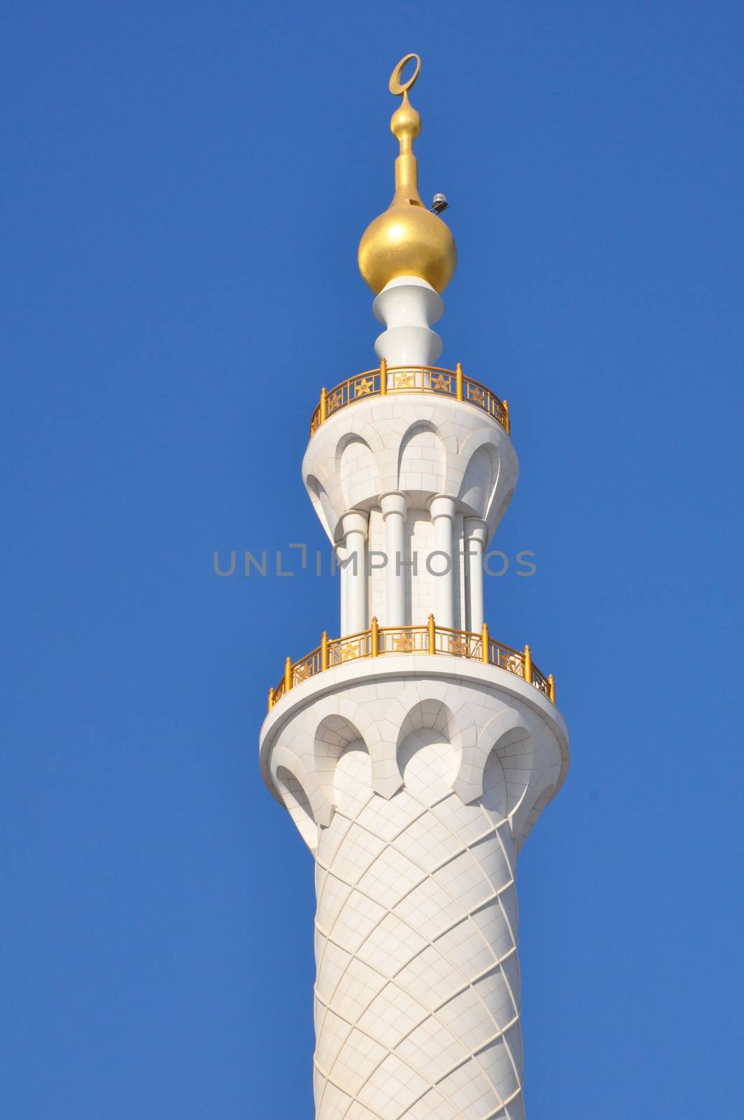 Sheikh Zayed Grand Mosque in Abu Dhabi, UAE