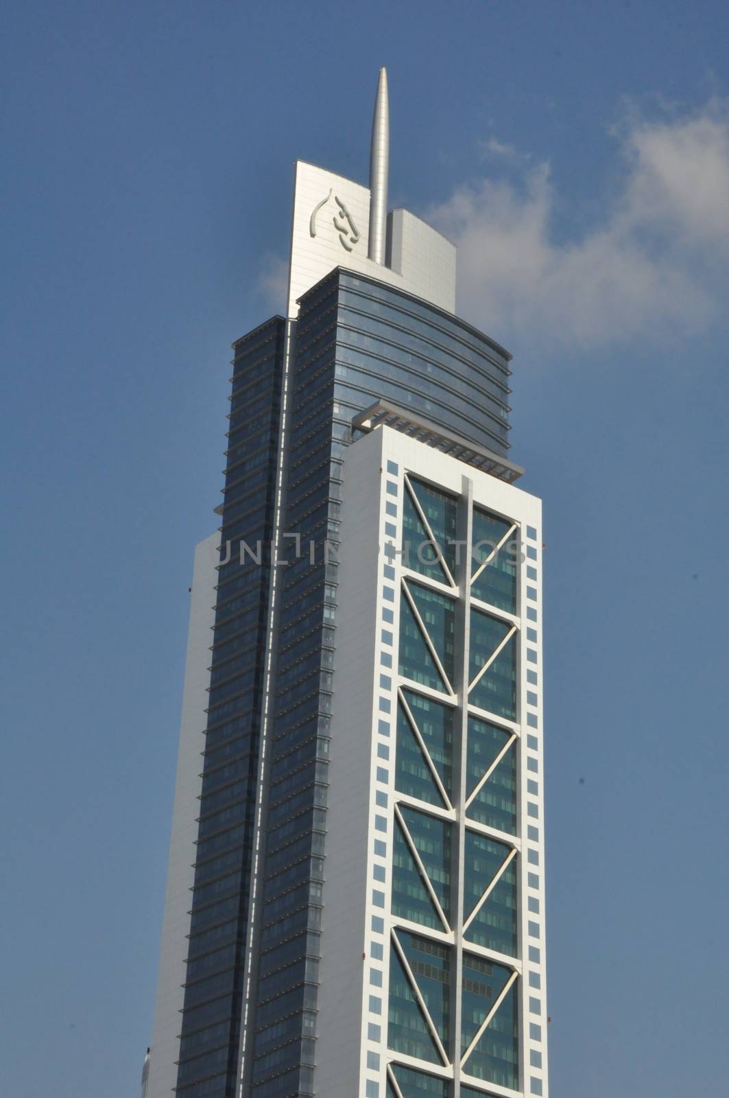 Millennium Tower on Sheikh Zayed Road in Dubai, UAE by sainaniritu