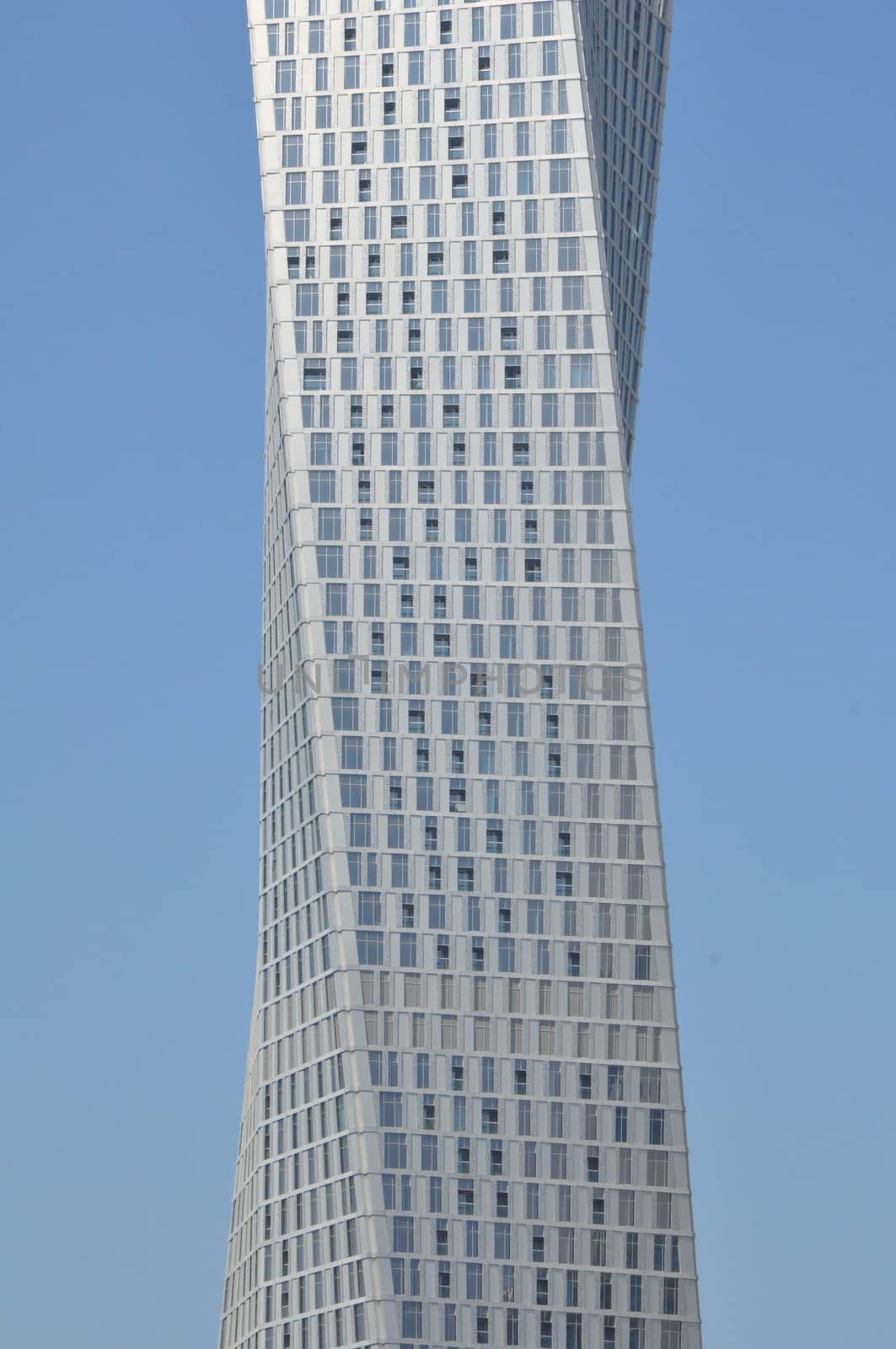 Cayan Tower at Dubai Marina in Dubai, UAE by sainaniritu