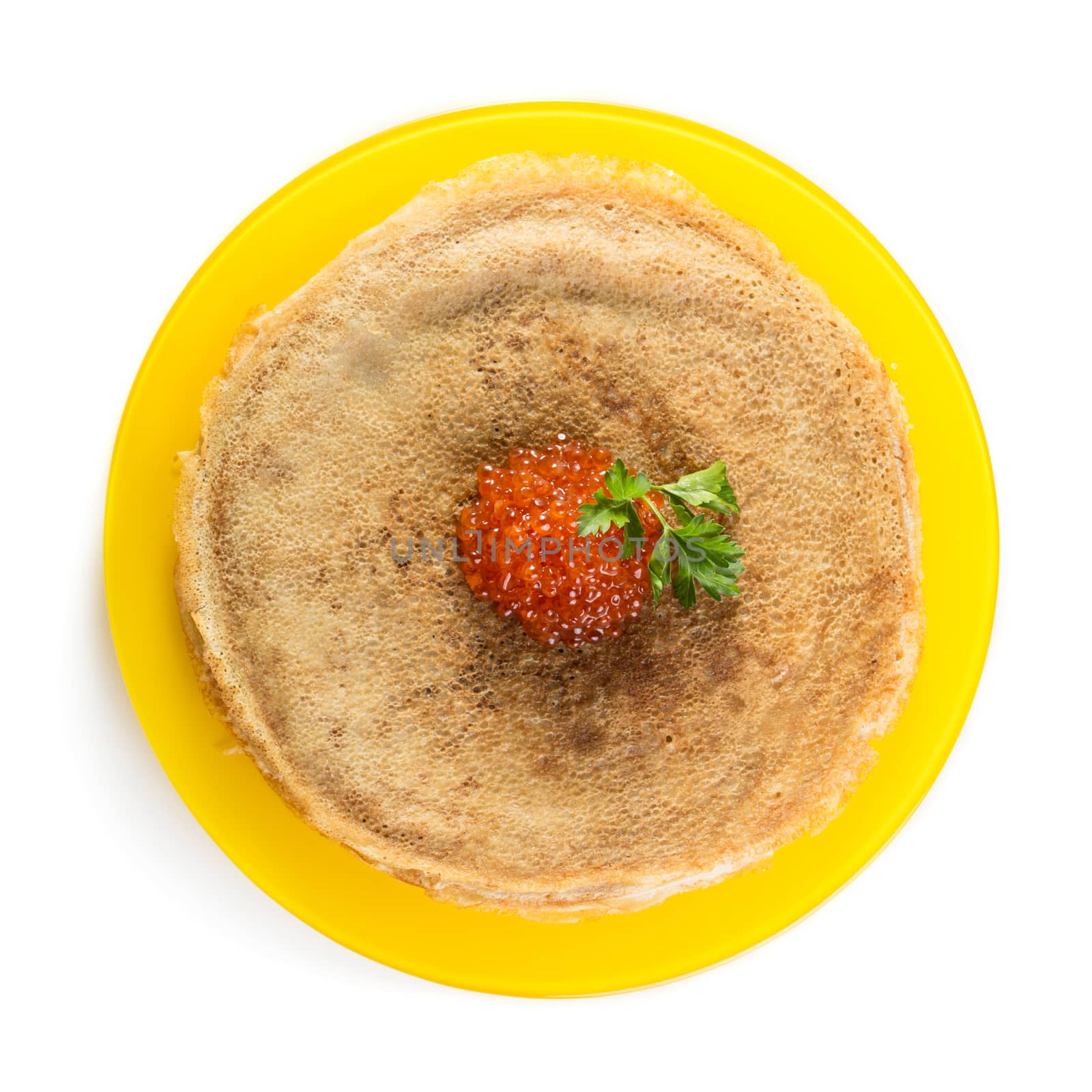 Pancakes with caviar by Valengilda