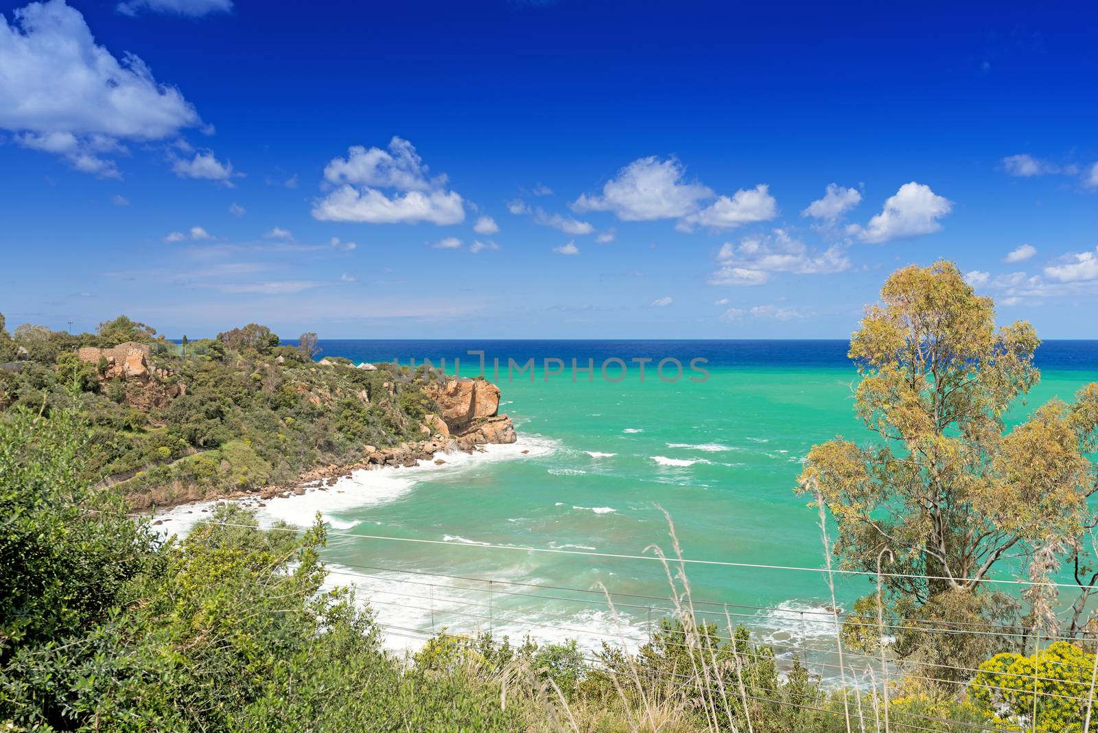 Coastline near Cefalu Sicily