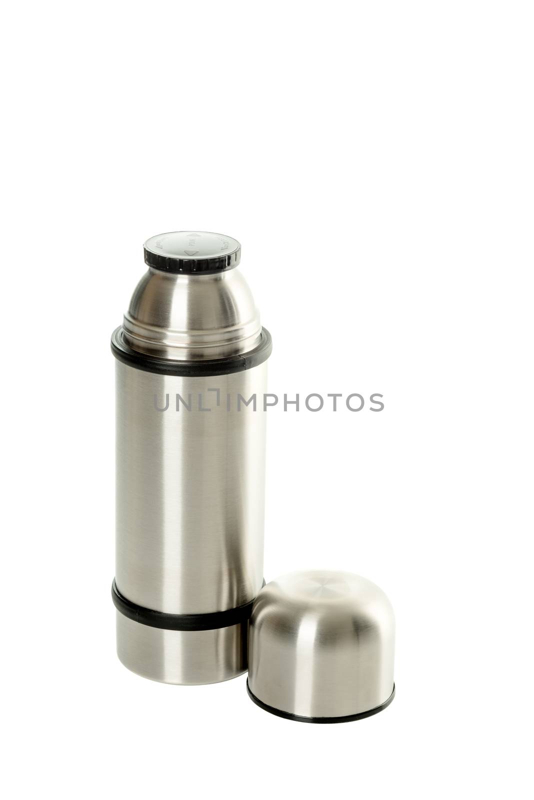 Thermo flask no cup on top by Nanisimova