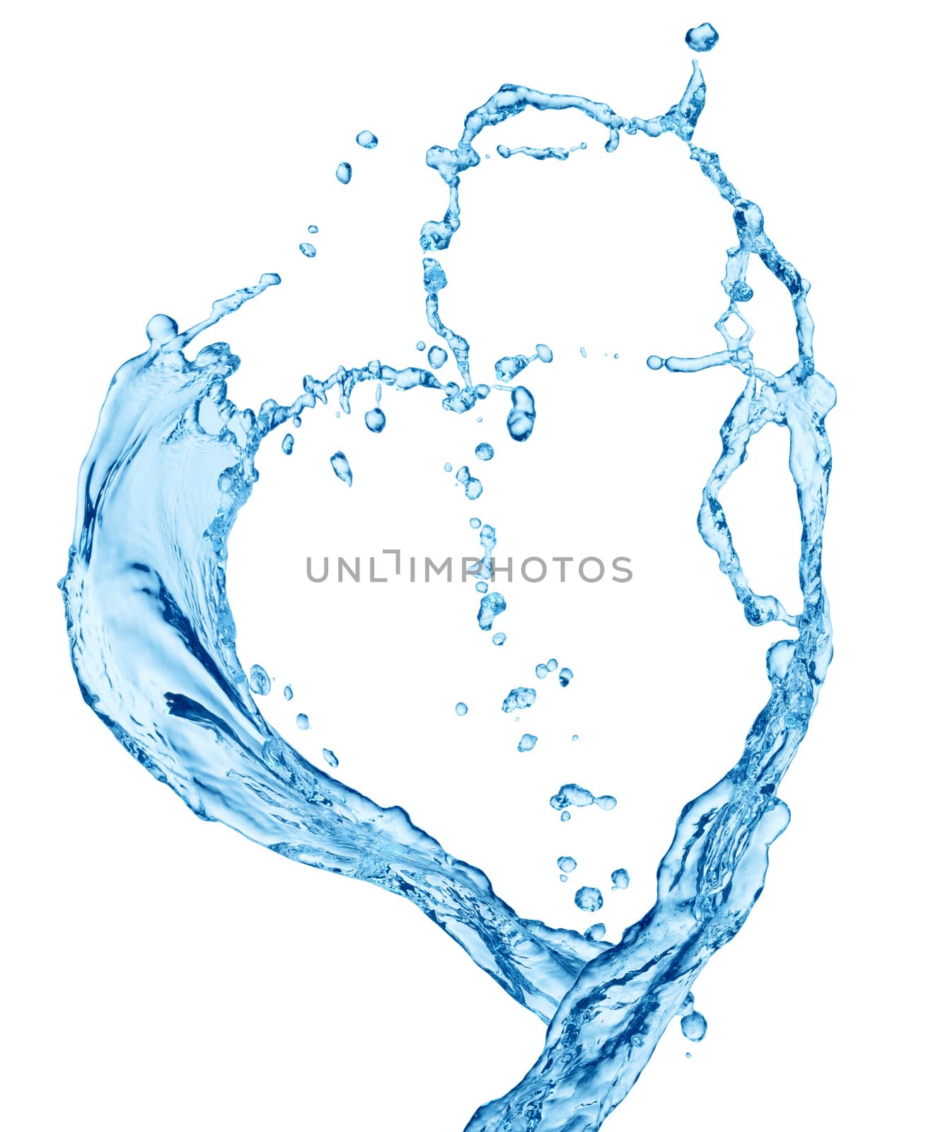 Water heart by Valengilda