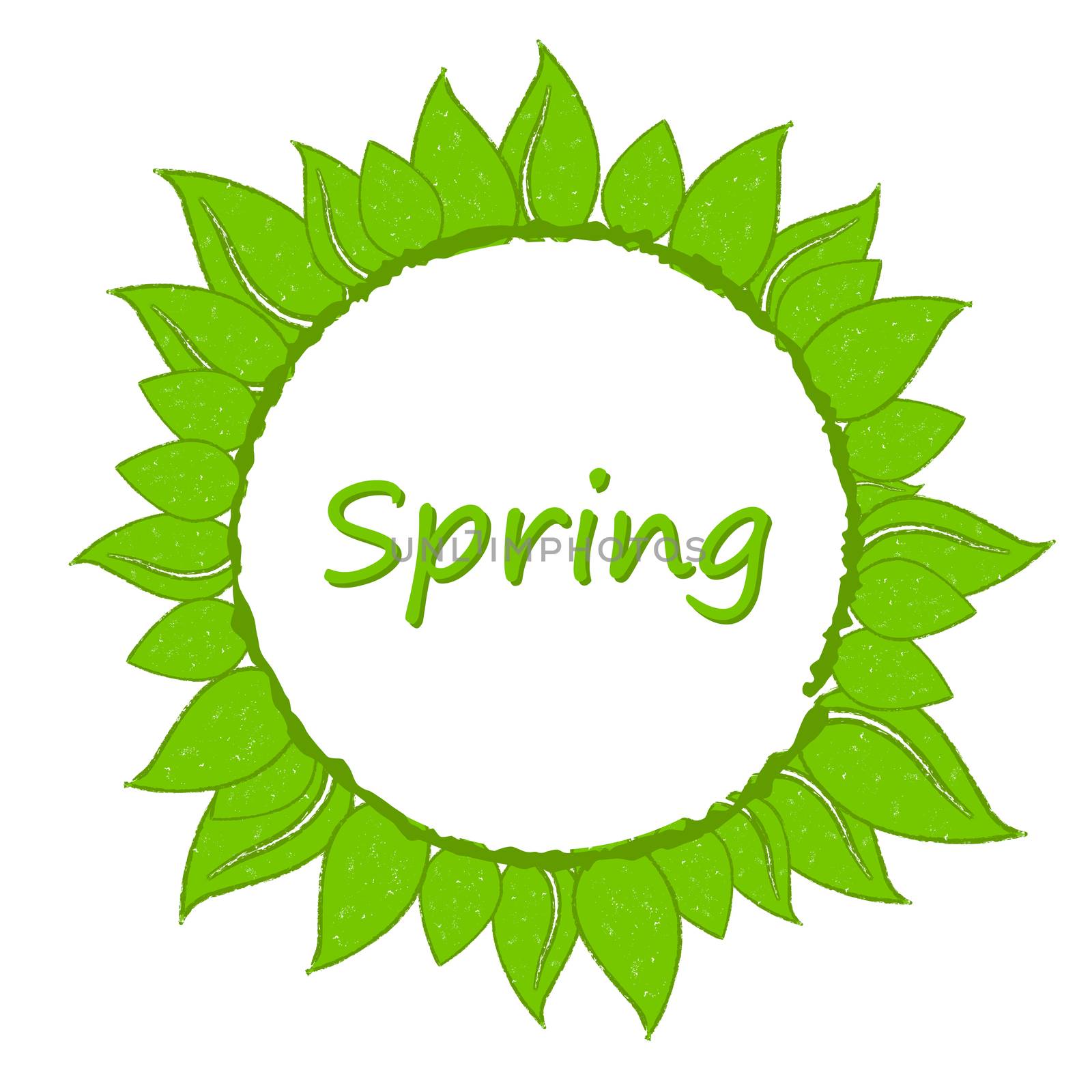 spring wreath by marinini