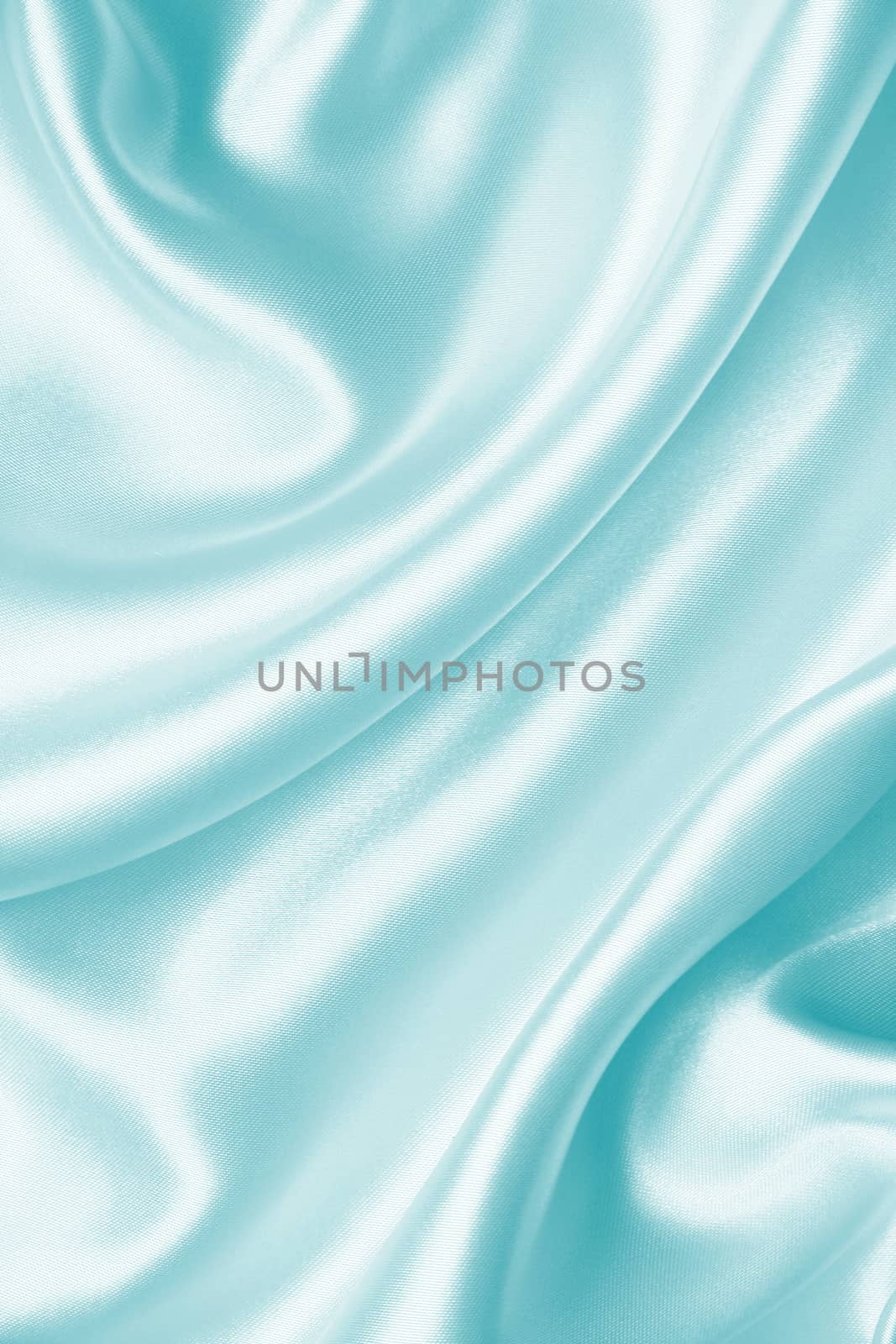 Smooth elegant blue silk or satin can use as background 