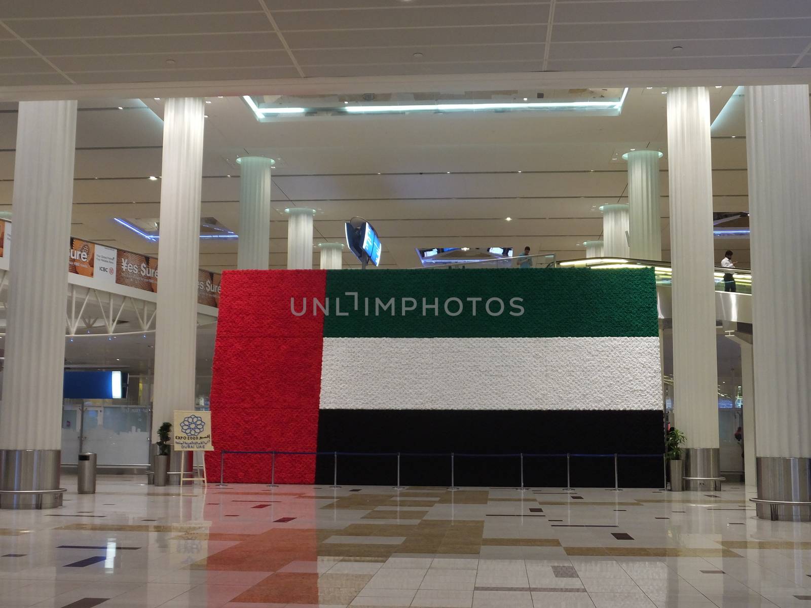 The newer Terminal 3 (Emirates) at Dubai International Airport in the UAE. by sainaniritu
