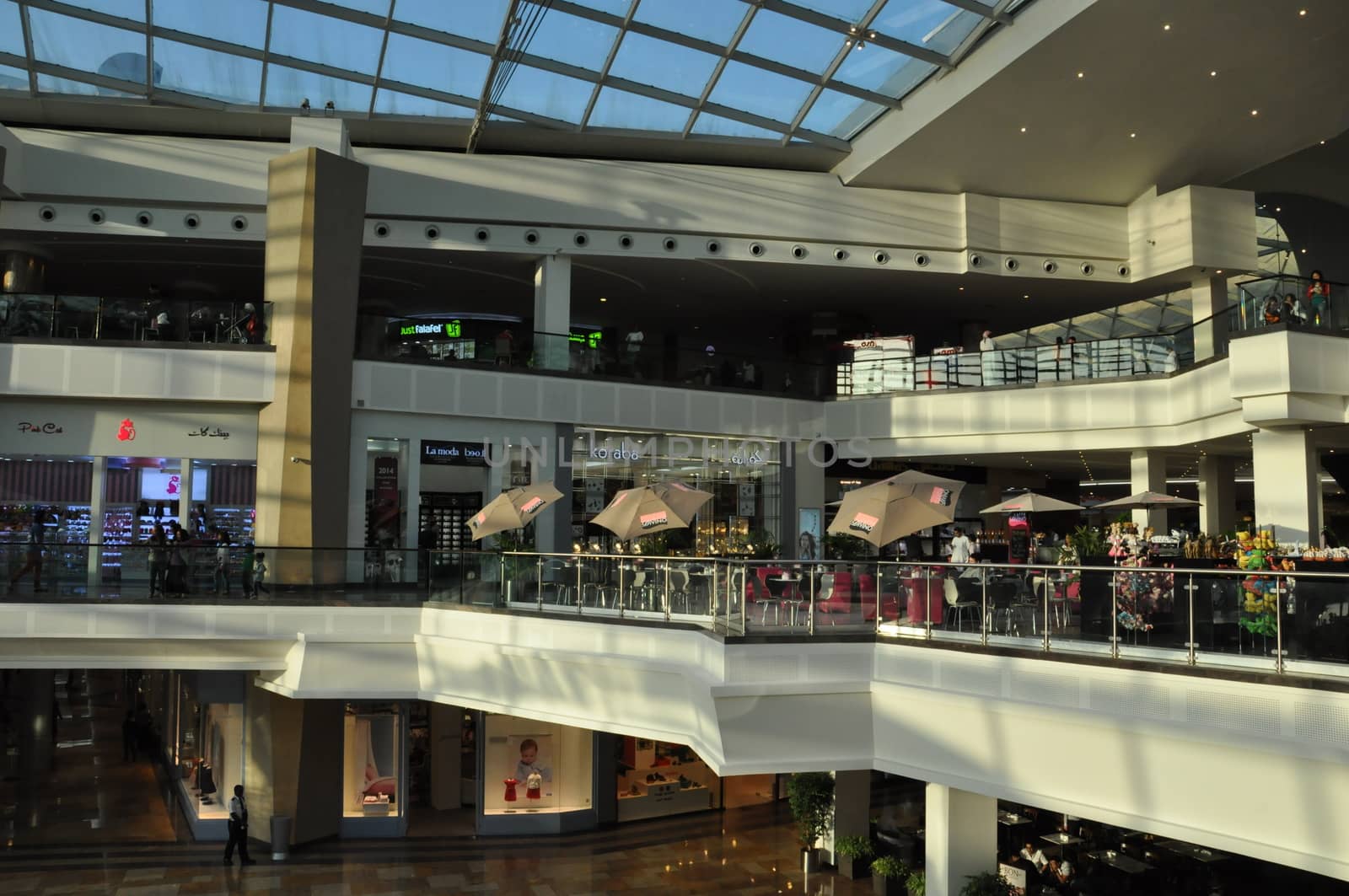 Festival Centre Mall in Dubai, UAE. Dubai Festival City is the Middle East's largest mixed-use development.