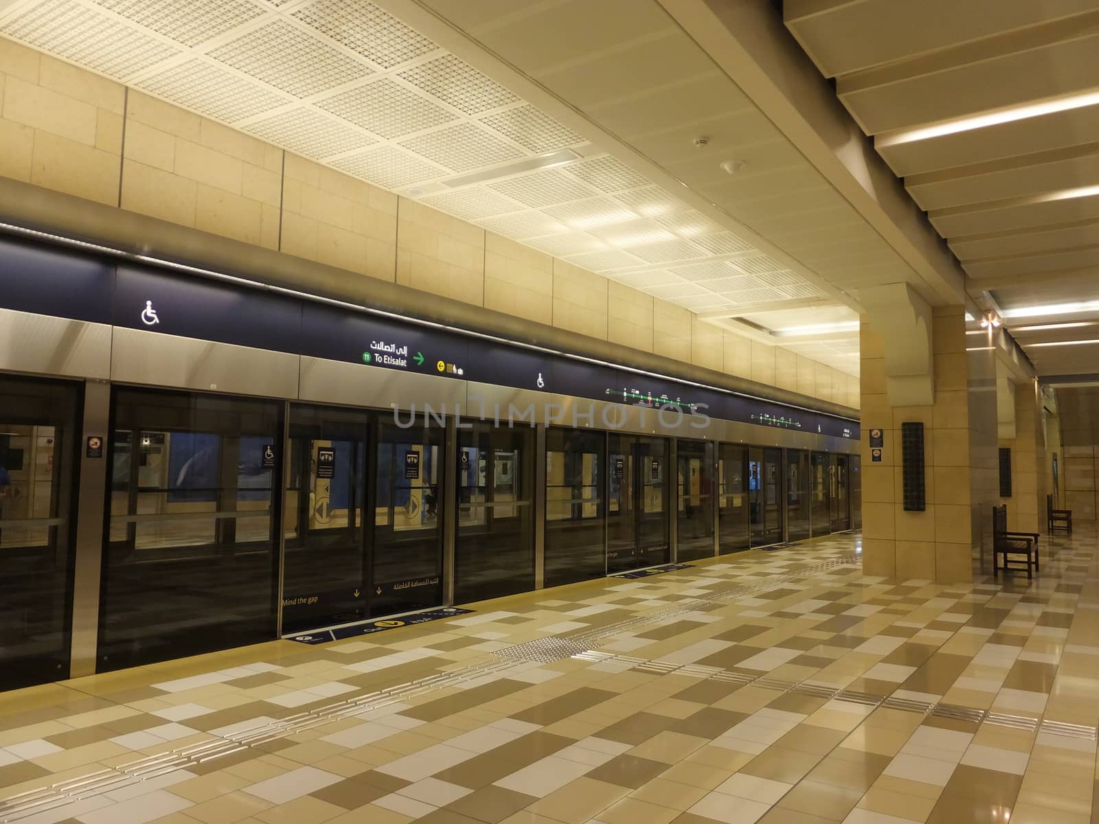 Al Ras Metro Station in Dubai, UAE by sainaniritu