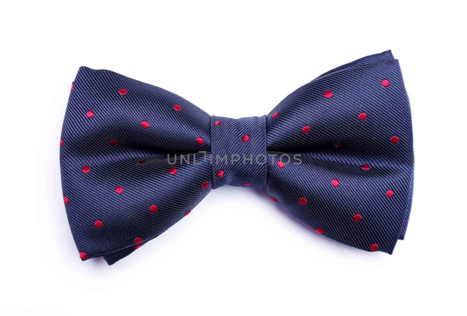Bow tie on a white background