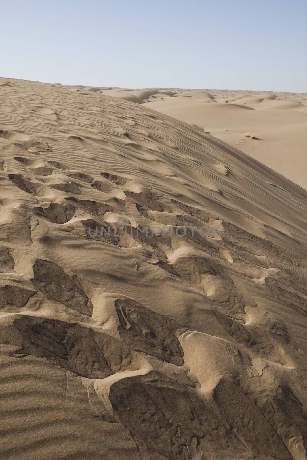 Landscapes in the desert, wonderful saturated travel theme