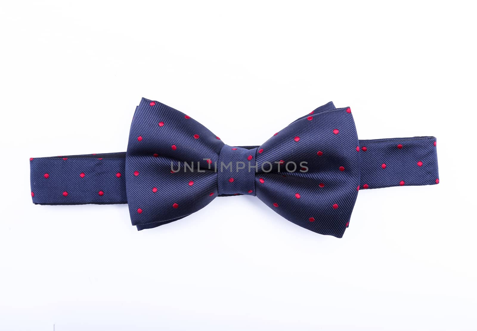 Bow tie on a white background