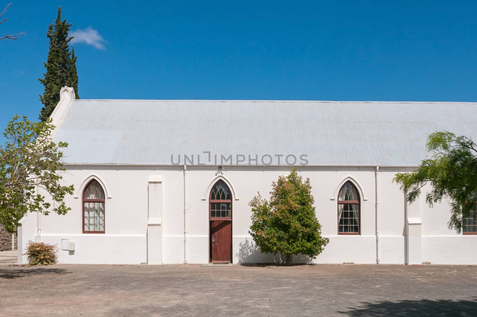 Hall of the Dutch Reformed Church in Laingsburg in the Western Cape Province of South Africa