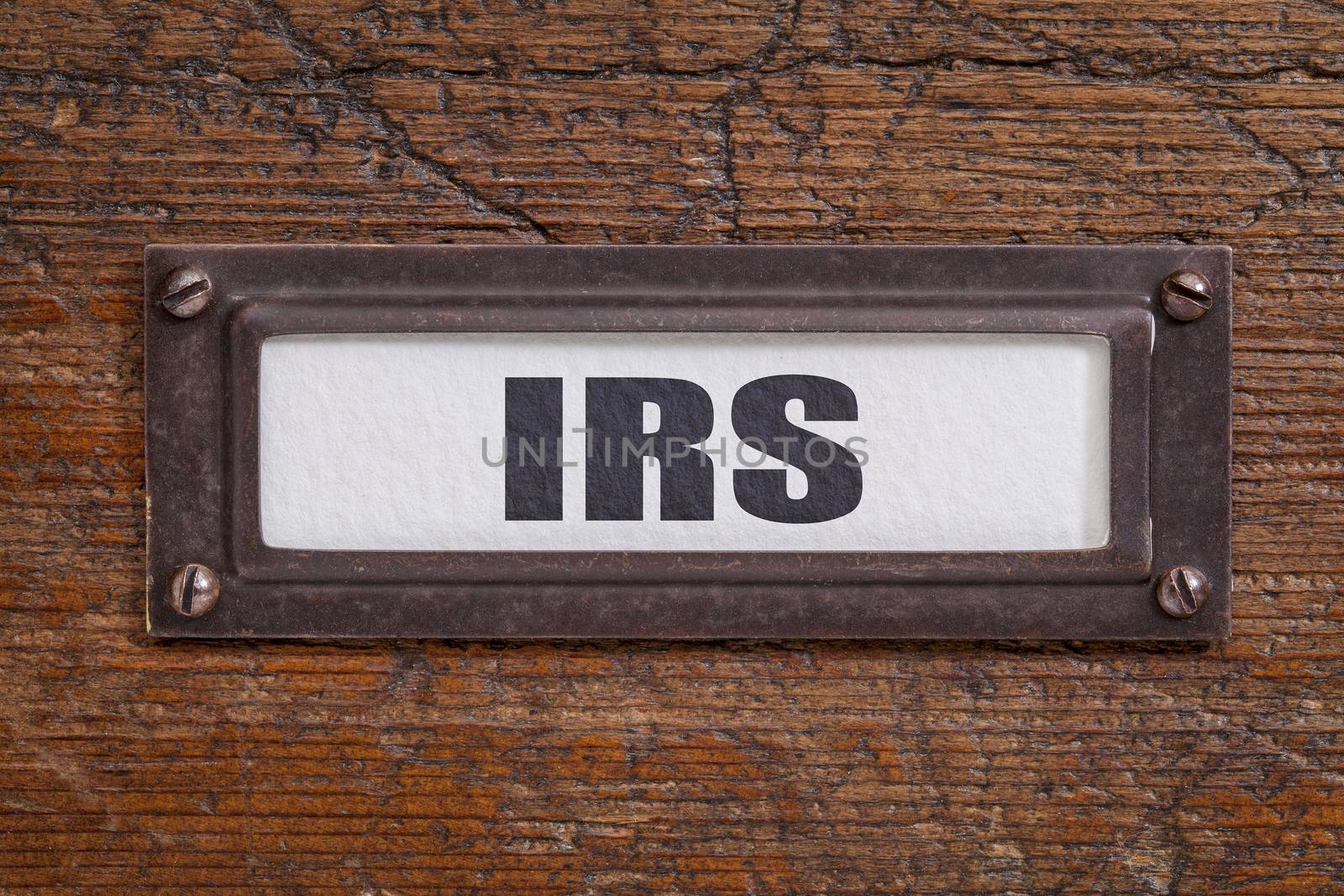 IRS - file cabinet label by PixelsAway