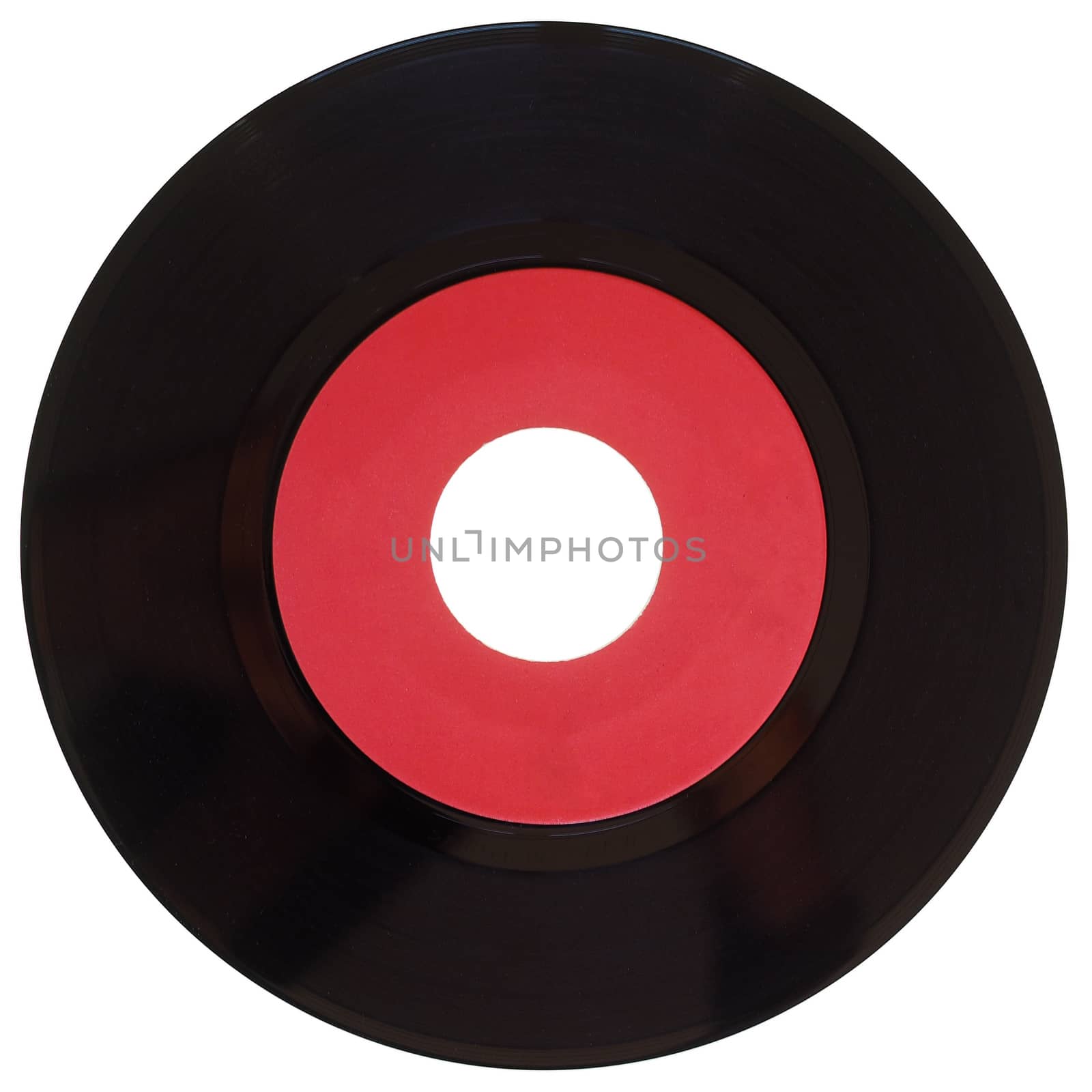 Vinyl record isolated by claudiodivizia