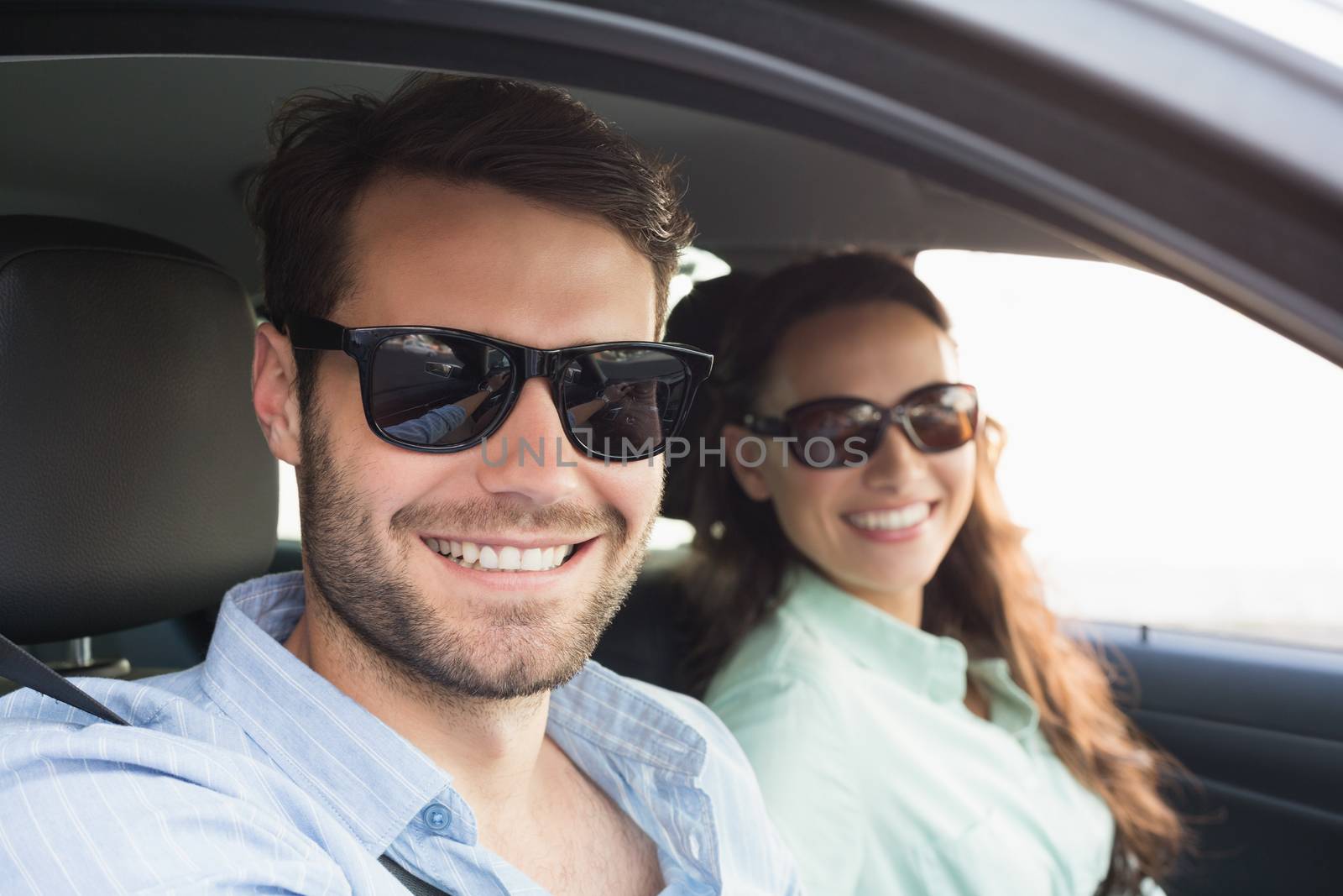 Young couple on a road trip by Wavebreakmedia