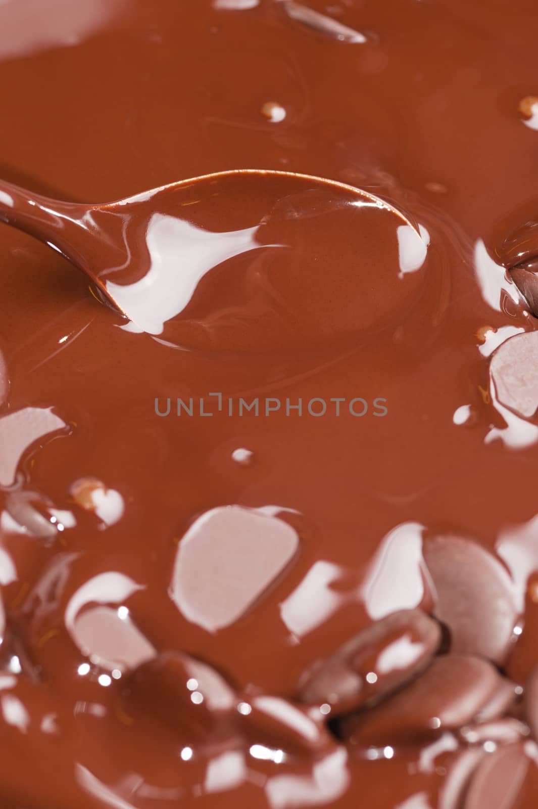 Ingredients for preparation of artigianal chocolate bar with dried fruits