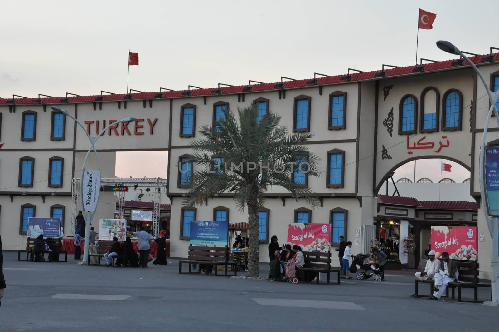 Turkey pavilion at Global Village in Dubai, UAE by sainaniritu