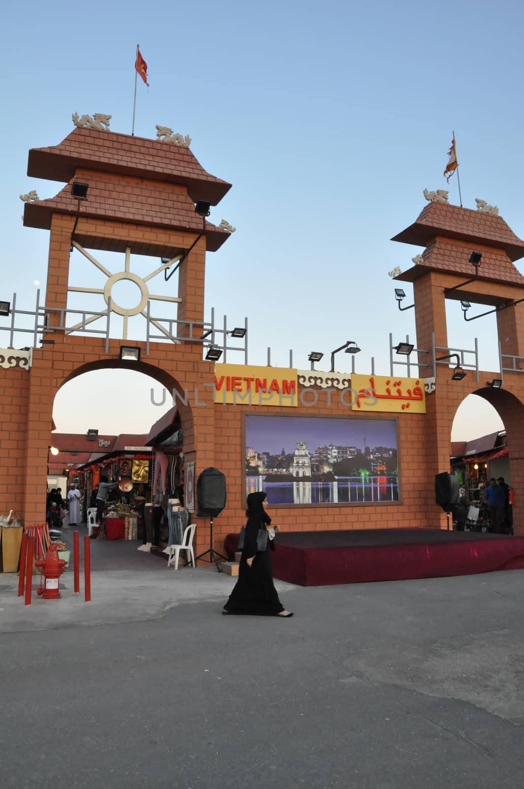 Vietnam pavilion at Global Village in Dubai, UAE by sainaniritu