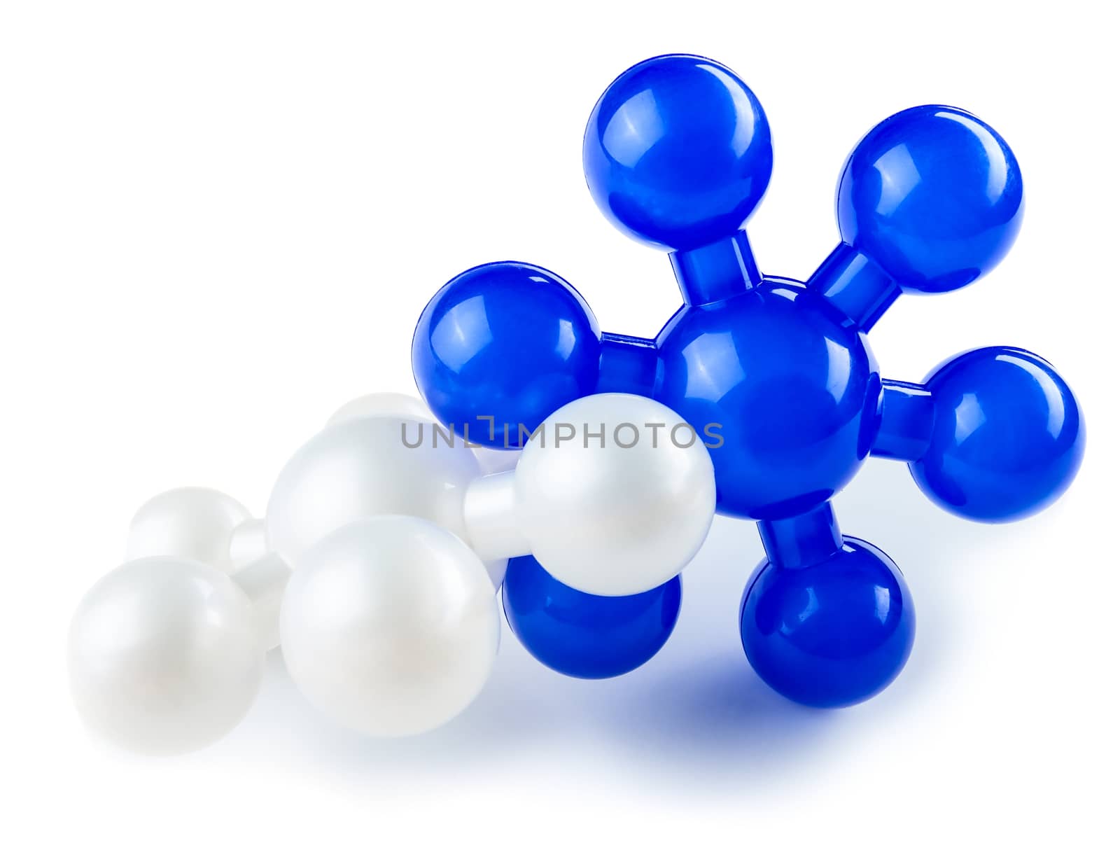 Playthinhs isolated on white background