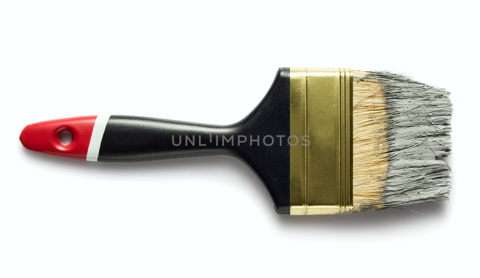 Paint brush isolated on white background