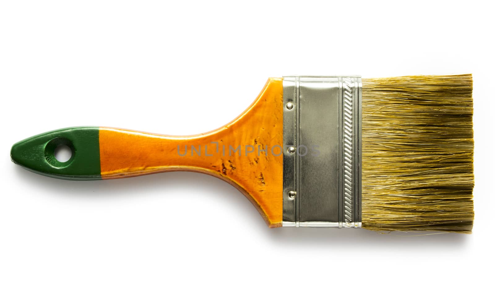 Paint brush isolated on white