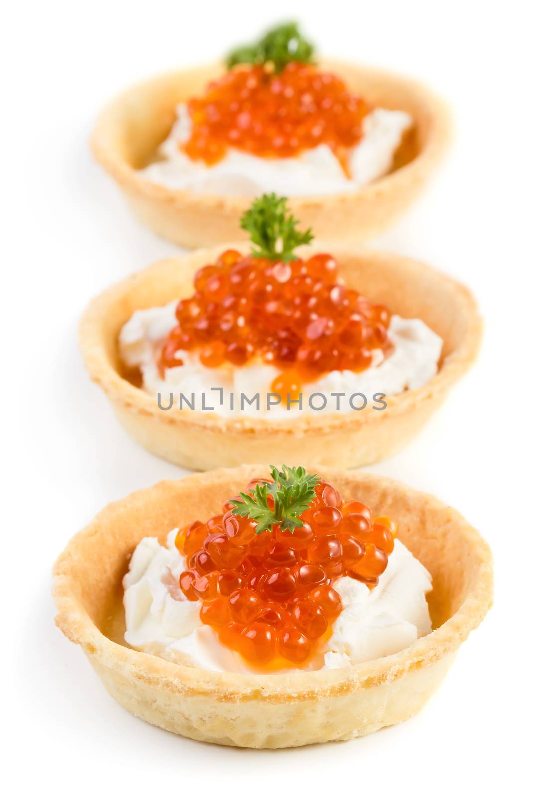 Caviar snacks by Valengilda