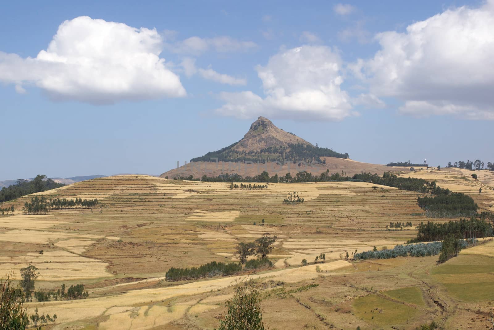 Landscape close to Gondar, Ethiopia, Africa